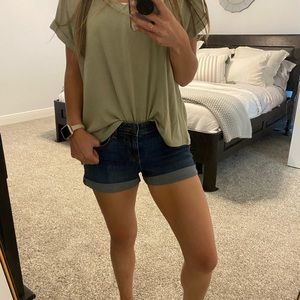Old navy size 0 boyfriend shorts